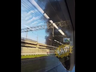 В районе Гольяново произошел сильный пожар 🔥на строительной площадке 🏗

🛑Главное управление МЧС по Москве сообщает возгорании ст