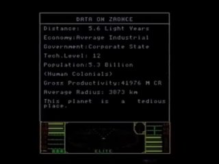 The original promotional video for Elite, Acornsoft 1984