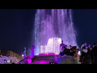 Открытие сезона фонтанов в Ставрополе