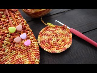 Сумочка дівчинці гачком  Crochet handbag for a girl