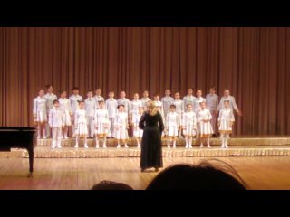 Выступление младшего концертного хора в Малом зале Филармонии