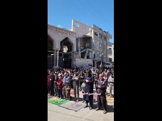 🇮🇱🇵🇸 В мечети Аль-Акса в Иерусалиме около 80 тысяч человек смогли принять участие в первой пятничной молитве в священный для мус
