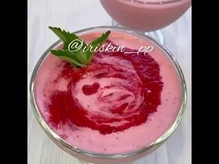 Клубничный мусс 🍓