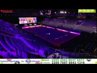 Теннис.  Марта Костюк -  Коко Гауфф. 1/4 финала WTA 500  Штутгарт. 19 апреля 2024.