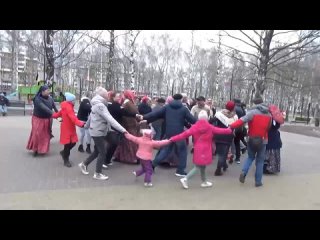 Видео: Фольклорный ансамбль “Макошь“, Нижегородский хоровод, Дом народного единства, 13 апреля 2024