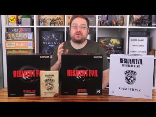Resident Evil: The Board Game 2023 | Unveiling the Terrors: Resident Evil Board Game Unboxing Перевод