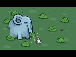 Слон и Моська: тест движения