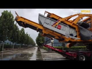 Shipping, this is our soft rock crushing production line - MI260R+MDS3618.