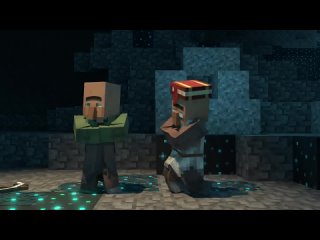 Warden vs Villager and Pillager Alliance (Minecraft Animation Movie)