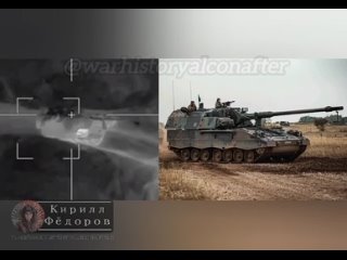 🇷🇺 Russian operators found a rare target, the Krab self-propelled gun of the Ukrainian army