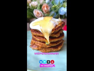 🥞 САМЫЕ ПОЛЕЗНЫЕ МОРКОВНО-ЯБЛОЧНЫЕ ПАНКЕЙКИ С ОРЕШКАМИ 🥞