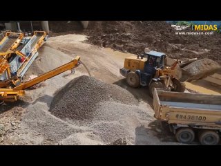 Crawler mobile crushing and screening integrated machine - MI260RTE extended version