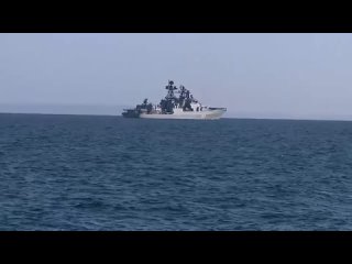 Активная часть международного военно-морского учения Морской пояс безопасности-2024 в Оманском заливе