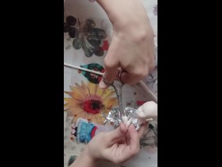 Процесс создания куколки часть 2