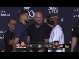 Келвин Кэттер vs Алджэмейн Стерлинг - Битва взглядов с пресс-конференции перед UFC 300