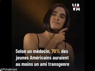 ⭐⭐⭐⭐⭐La propagande transgenre se fait via les réseaux sociaux pour persuader les jeunes de changer de sexe.