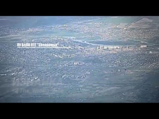 🆘 Кадры нанесения авиационного удара по пункту управления БпЛА на Запорожском направлении