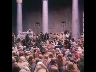 -Вход Господень в Иерусалим. Фрагмент из фильма _Иисус из Назарета_ (1977)-(480p).mp4