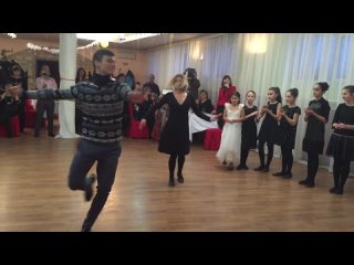 Открытый урок Школы танцев Эхо Кавказа (Лезгинка)