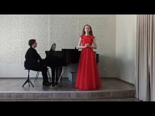 В.А.Моцарт ария Сюзанны из оперы “Свадьба Фигаро