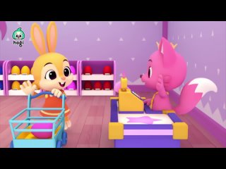 Learn Colors with Supermarket｜15 min｜Learn Colors for Children   Compilation   3D Kids｜Hogi