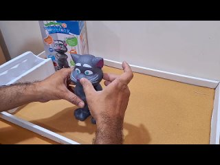 Unboxing and Review of Repeating Words Talking Tom Cat Toy for kids with Songs and stories in Funny Tone Talking Cat