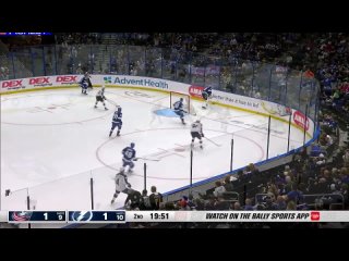 NHL Highlights _ Blue Jackets vs. Lightning - April 9, 2024