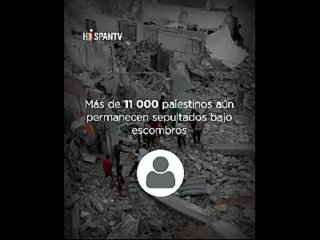 MAS DE 11000 SIQUEN ENTERRADOS --GAZA