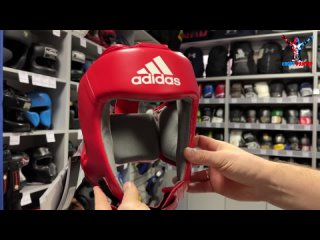 Соревновательный шлем Adidas IBA - красный