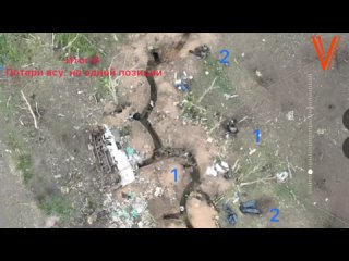 Новые кадры того, как ВС РФ отбивали распиаренное контрнаступление армии Украины в Запорожской области