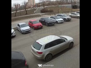 Пьяная автоледи