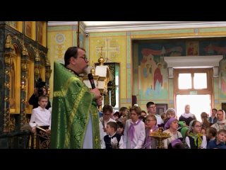 ()_Проповедь на  детской Литургии в Вербное воскресенье