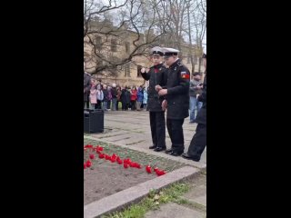 В сквере А.С. Попова в Кронштадте состоялся митинг