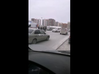 Авария на улице Мясниковой