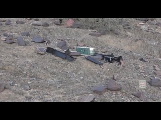 Шиитски покрет Ансар Алах обавио е снимак уништеа америчке беспилотне летелице МК-9 Реапер и ених остатака. Милитанти су кор