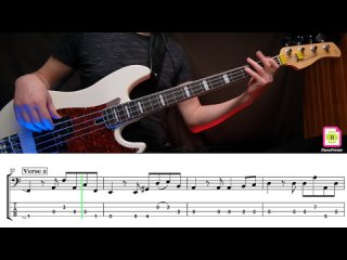 Монгол Шуудан - Москва Bass Cover Табы  Ноты