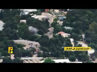 Combatientes de Hezbollah del ATGM de Almaz atacaron el cuartel general del 51. batalln de la Brigada Golani del ejrcito isra