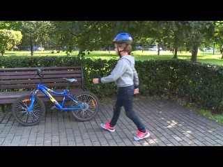 Видео от ГБДОУ Детский сад 121 г. Севастополя. Безопасная езда на велосипеде