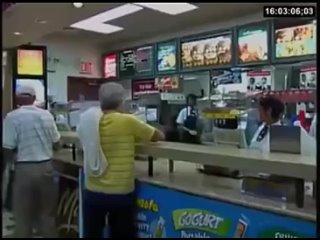 Let's go back in time to a McDonalds in the 2000s.