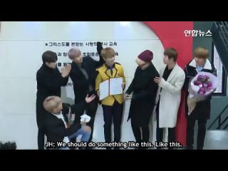 170207 Jungkook 방탄소년단 Graduation Ceremony