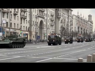 Rehearsals begin for May 9 WWII victory day parade in Moscow