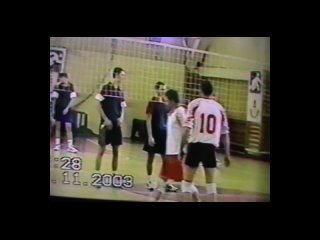 Волейбольный клуб 4 школы. Первенство города по волейболу. 2003 год. Обновлённый состав. 1