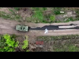 The Armed Forces of the Russian Federation disabled and burned a German Marder infantry fighting vehicle of the Armed Forces of