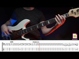 Ария - Встань, страх преодолей (Bass Cover with Tabs)