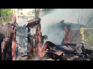Сотрудники МЧС России ликвидировали пожар в Старобешевском районе
