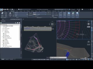 AutoCAD Civil 3D | Основной курс | 2.4 Как использовать взаимосвязь между объектами и метками