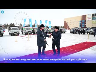 Сегодня ветеринарные службы 21 района и города Якутска получили ключи от дезинфекционных установок на базе автомобилей УАЗ! Тако