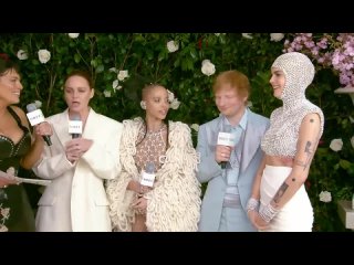 Cara Delevingne, Stella McCartney, Ed Sheeran and FKA Twigs on the Met Gala 2024 Red Carpet