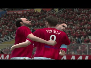 PES 6  Portillo забивает в пустые с паса Le Tallec