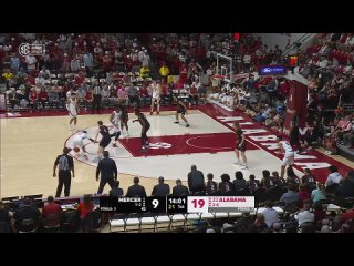 NCAAB 20231117 Mercer vs. Alabama